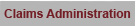 Claims Administration Services